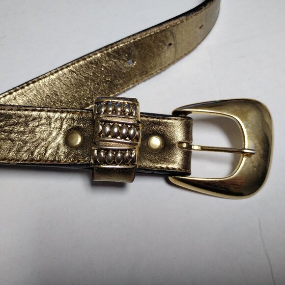 ❤️Womens LEATHEROCK, Inc 1992 San Diego Multi Jeweled and Studded Belt SZ Medium main image 4